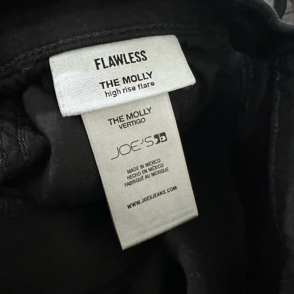 Joe's Flawless The Molly Vertigo High Rise Flare Size 30 NWOT - Picture 8 of 11